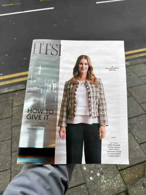 Ft Htsi How To Spend It Magazine 10Th Dec 2022 Melinda Gates French Philnthropy