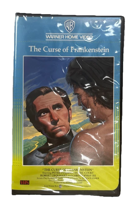 THE CURSE OF Frankenstein, Peter Cushing, Christopher Lee, Clamshell ...