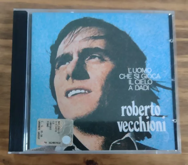 ROBERTO VECCHIONI - L'uomo Che Si Gioca Il Cielo A Dadi - 1973 - CD - CGD