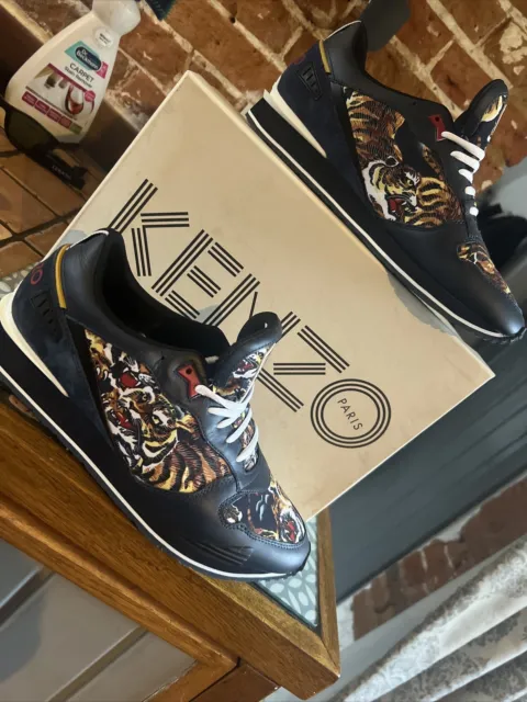 kenzo running trainers canvas original never worn