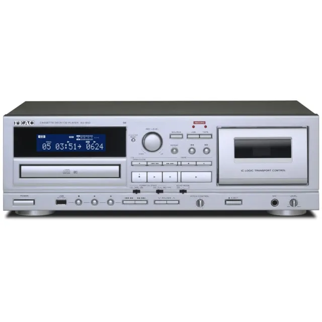 TEAC AD-850 SE / Cassettes Tape Player USB Microphone