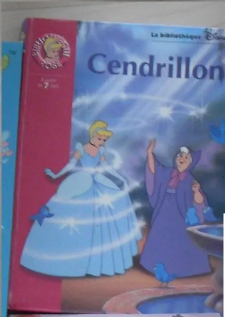 Livre enfant Cendrillon, Disney club du livre NEUF