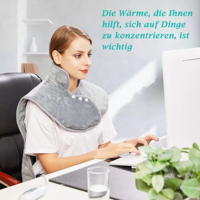 Heizkissen für Rücken, Schulter, Nacken, 60 x 100 cm, Wärmekissen %% B-Ware %%