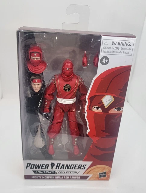 Power Rangers Lightning Collection Mighty Morphin Ninja Red Ranger Action Figure