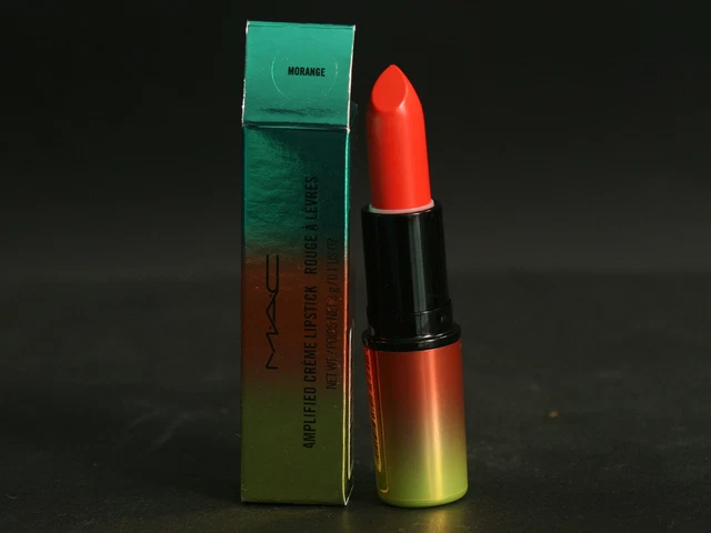 Lápiz Labial Crema Amplificada Mac - Morage - Nuevo En Caja - Colección Lavada Y Seca