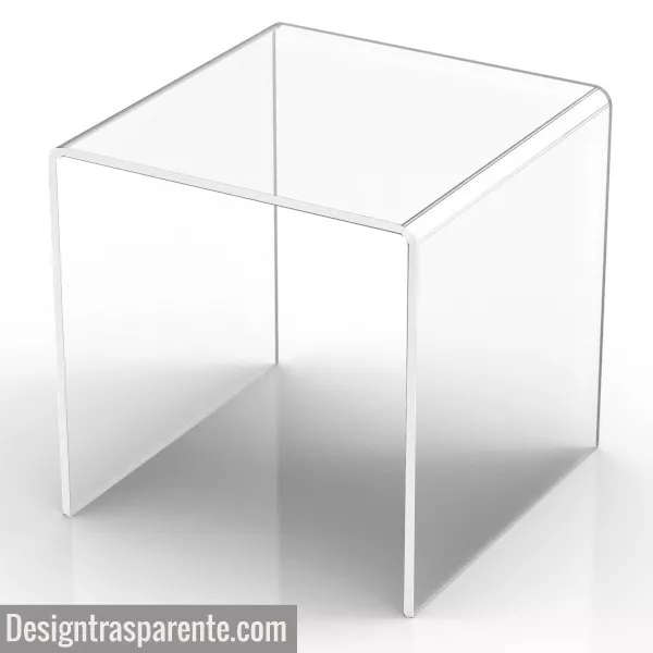 SGABELLO DA BAGNO e doccia in plexiglass design moderno.  Designtrasparente.com EUR 160,00 - PicClick IT