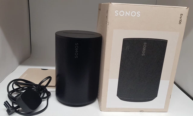 SONOS ERA 100 Wireless Smart Speaker with Voice Control - Black... £170 ...