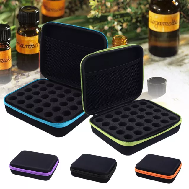 10ml 30 Bottle Essential Oil Case Carry Holder Aromatherapy Storage Hand Bag rt