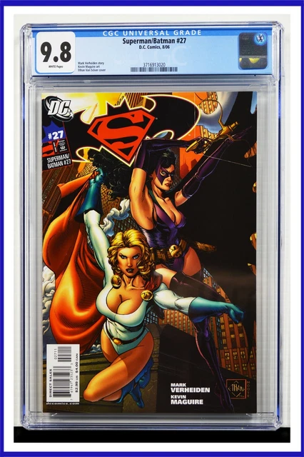 Superman Batman #27 CGC Graded 9.8 DC August 2006 White Pages Comic Book