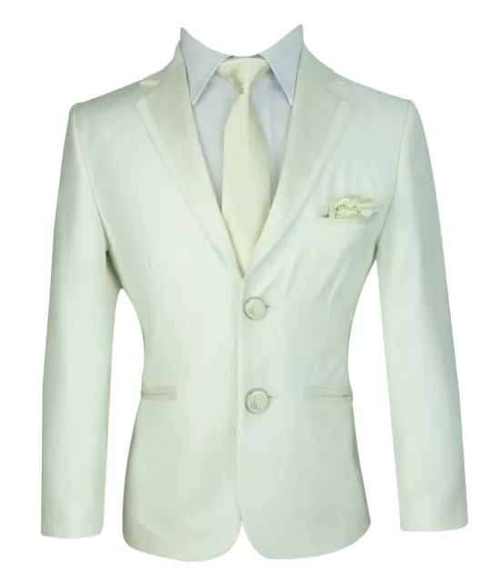 Abito da sposa ragazzo slim fit off bianco avorio bambino pagina ragazzo