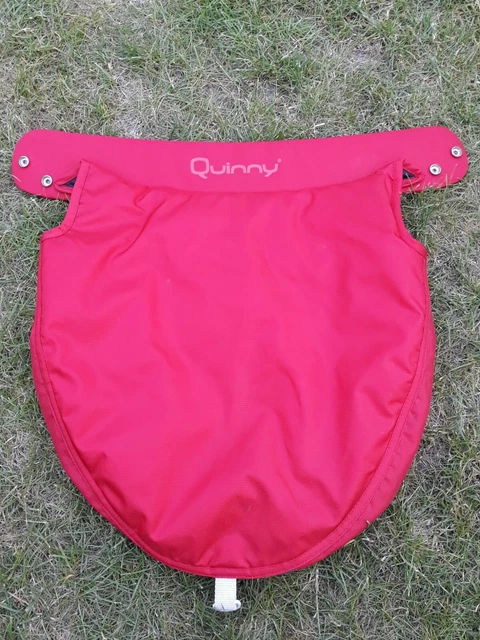 Delantal de transporte Quinny Dreami rojo perno de prensa 210107C/6055 cochecito de poliéster