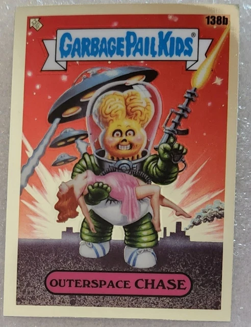 138b OUTERSPACE CHASE 2021 Topps GPK Garbage Pail Kids Chrome Series 4
