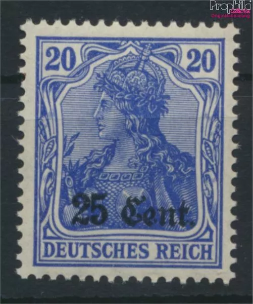 Briefmarken Etappengebiet West 1916 Mi 6a II postfrisch (9774899