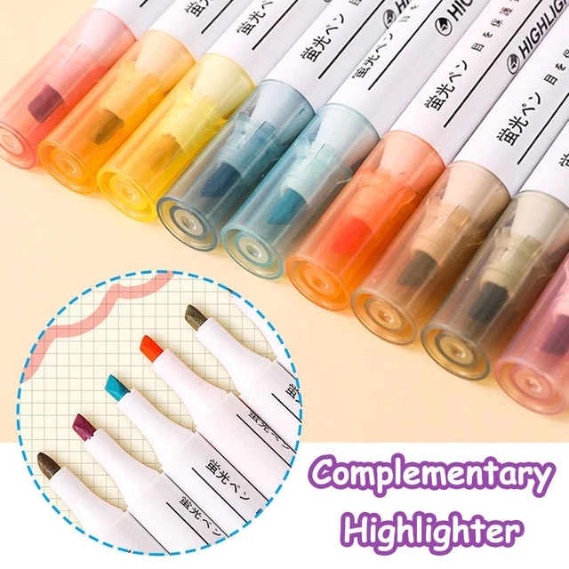 Stylo de couleur Ensemble de stylos à surligneur Points clés Marqueurs