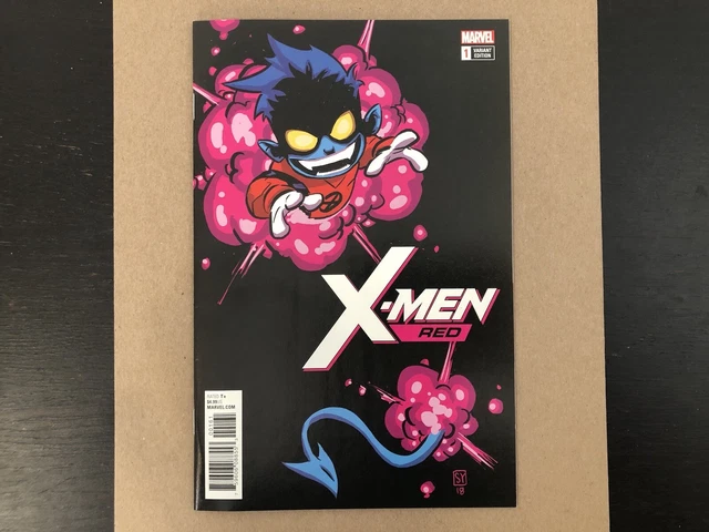 X-MEN RED # 1 (2012) — Cover F SKOTTIE YOUNG Variant - TRINITY CAMEO — NM-