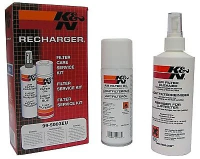 Kit D'entretien K&N Pour Filtre à Air - Compatible Honda CRX II - Nettoyant Et Graissant - Neuf
