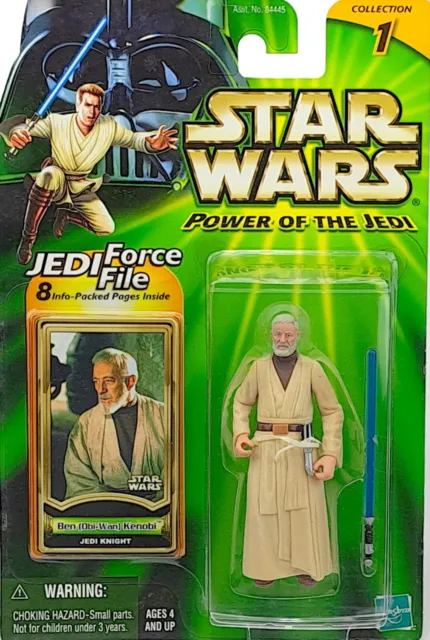 Ben (Obi-Wan) Kenobi ""Anh"" Star Wars Power Of The Jedi Collezione 2000 Hasbro
