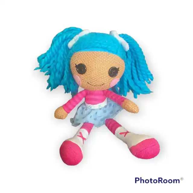 Lalaloopsy Mittens Soft Doll Plush Pink Blue Hair