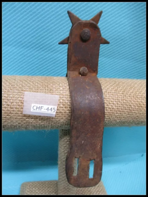 From Museum Unusual Hand Made Spring Steel Single Riding Spur