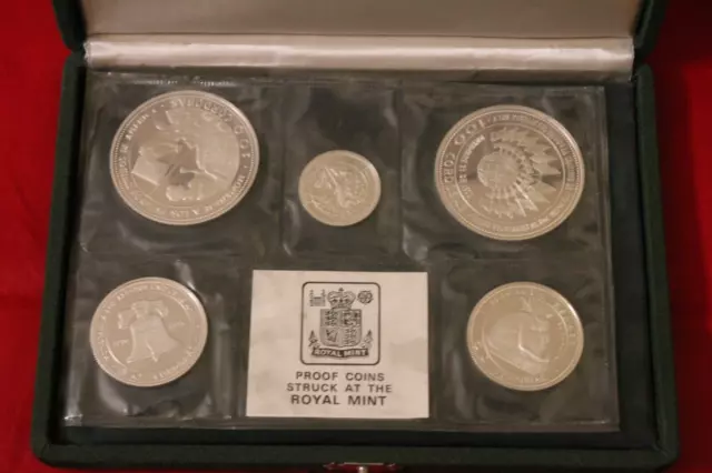 Silver Coins 1975 Nicaragua Proof Set