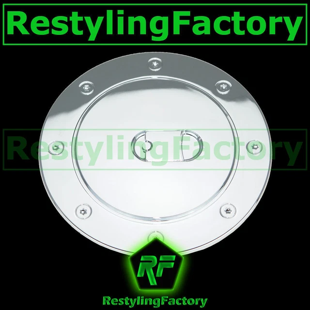 15-21 GMC Yukon+Yukon XL Stick on Triple Chrome plated Fuel Gas Door Cover 2016