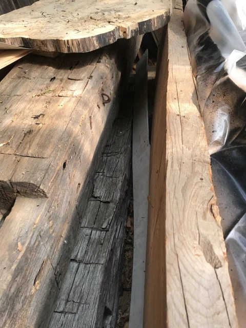 Barn Beam Wood Shelf, Architectural Salvage, Fireplace Mantel , Maple 3