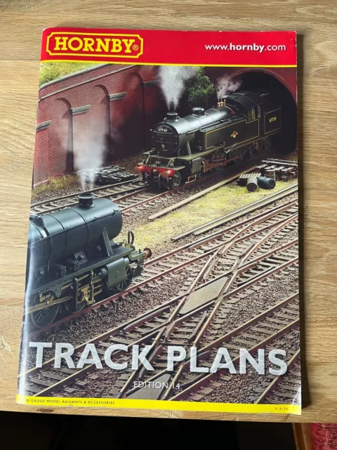 HORNBY OO GAUGE MODEL RAILWAYS TRACK PLANS BOOK (14th EDITION)