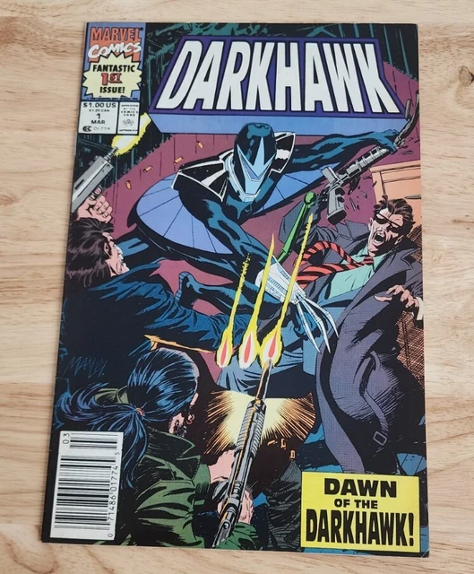 DARKHAWK #1 NEWSSTAND VARIANT - Marvel 1991