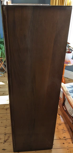Vintage Art Deco single free standing Gentleman's wardrobe Ideal For Hall, Kids 3