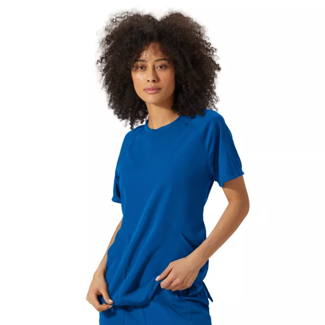 Jockey Scrubs Womens 72% Polyester 21% Rayon 7% Spandex Comfort Crew Top - 2479