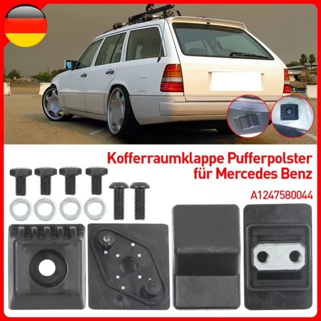 Kofferraum Anschlag für Mercedes W124 Anschlagpuffer + Schrauben  A1247580144