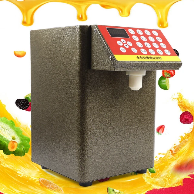 8L 500W Bubble Tea Equipment Fructose Quantitative Machine Sugar Syrup Dispenser