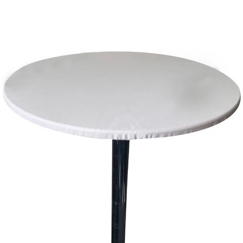 Round Fitted Tablecloth Cover Waterproof Mat Placemat Anti-sewage Plastic Pad