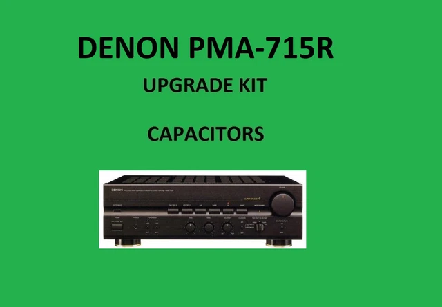Kit De Réparation DENON PMA-535R – Condensateurs Pour Amplificateur Stéréo (Neuf)