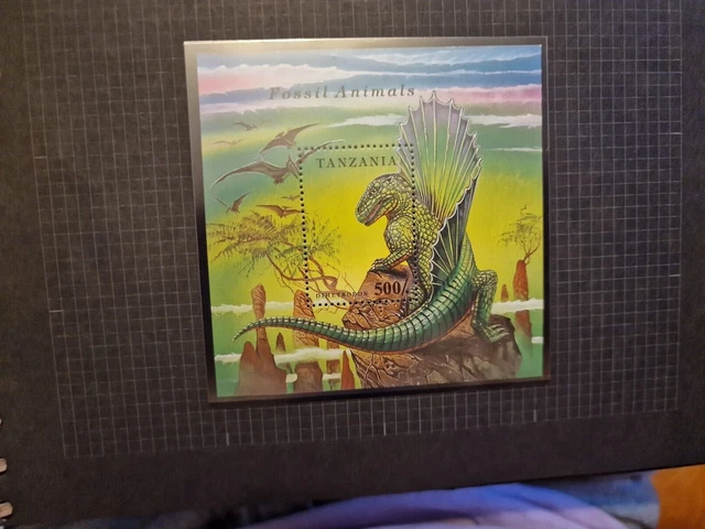 Tanzania 1994 Sg Ms1806 Prehistoric Animals   Mnh