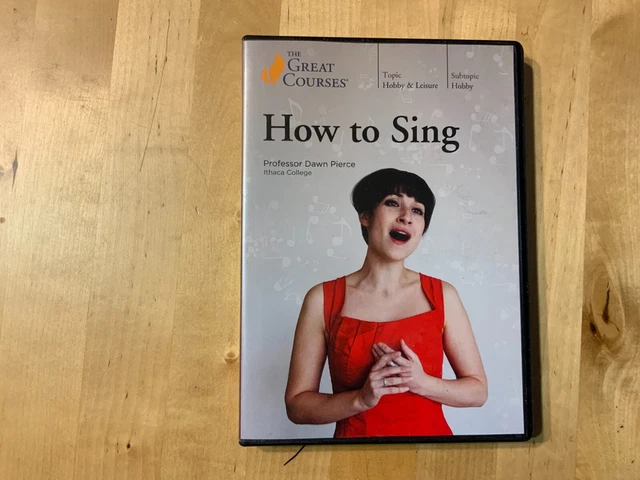 How To Sing 💥 The Great Courses 💥 DVD 6-Disc Set * Professor Dawn Pierce * NEW