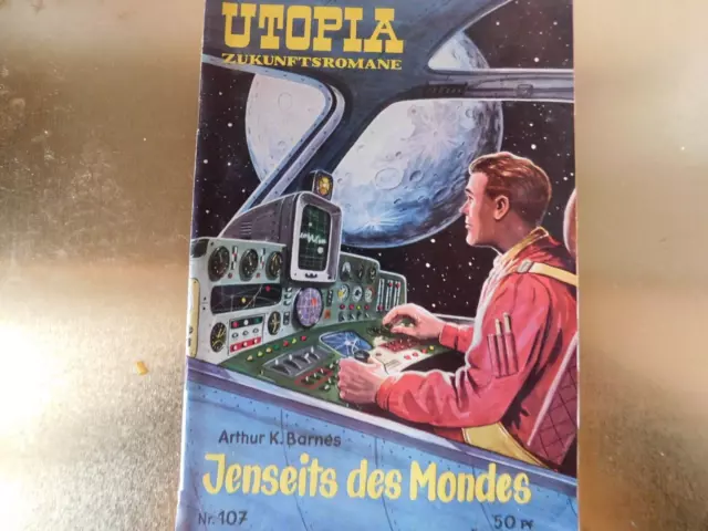 Pabel Utopia Zukunftsromane  Nr.  107 - Rarität ca. 60 Jahre alt