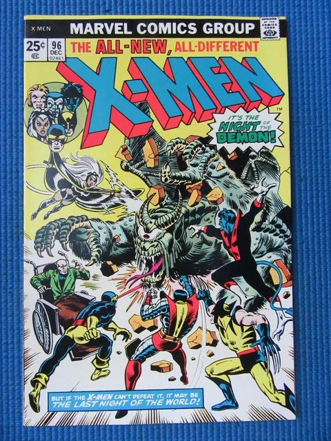 Uncanny X-Men # 96 - (Nm) -1St Moira Mactaggert-Storm,Wolverine-Colossus-Banshee