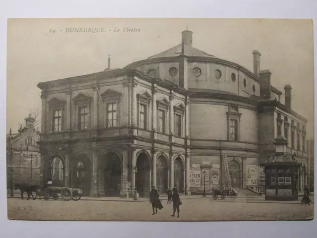 06E27 Cpa 59 - Ancienne Carte Postale Dunkerque - Le Theatre