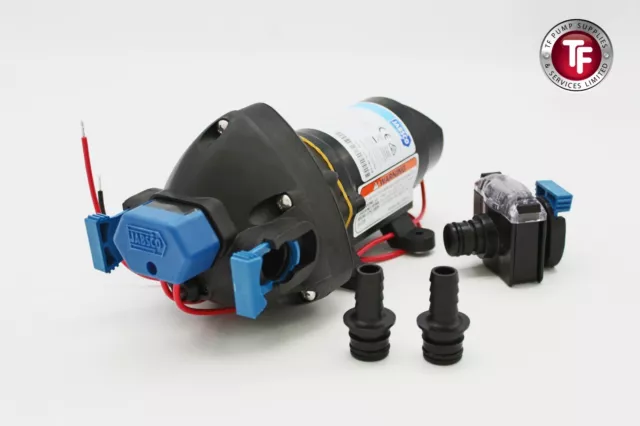 Jabsco Par Max 2 sous Pression Contrôlée Pompe 31295-3524-3A 7.6 Lpm 24 V D.C