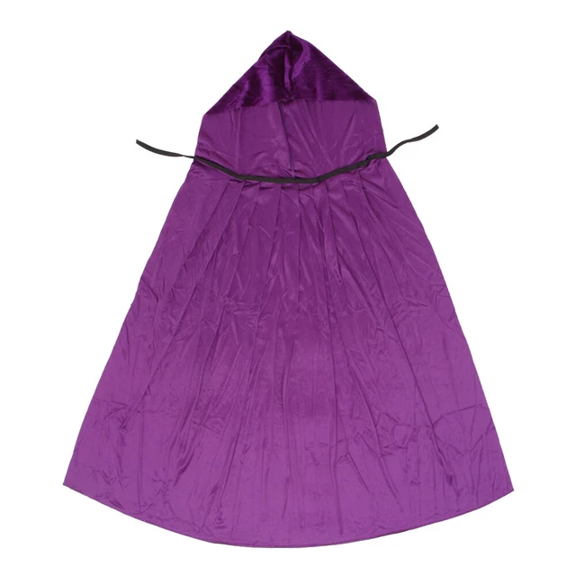 Halloween Capo Donna Ragazzo Ragazze Bambino Grim Mantello Cavaliere
