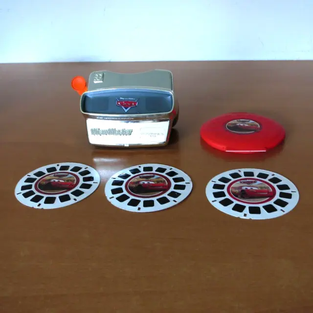 DISNEY / PIXAR CARS 2 Two View-Master 3 Factory TEST Reels and