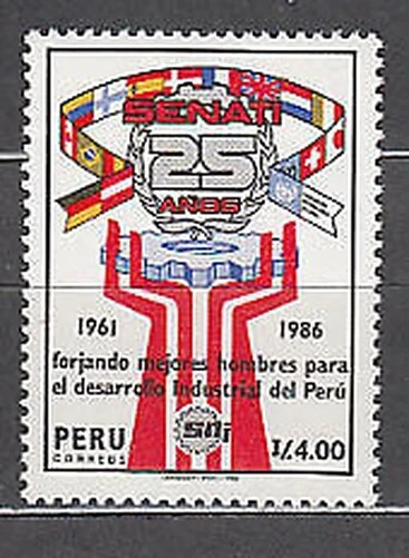 Peru - Post 1986 Yvert 852 MNH