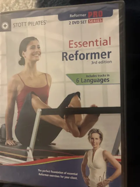 STOTT PILATES: Essential Reformer 3rd Edition 2 Disc Set (6 languages)