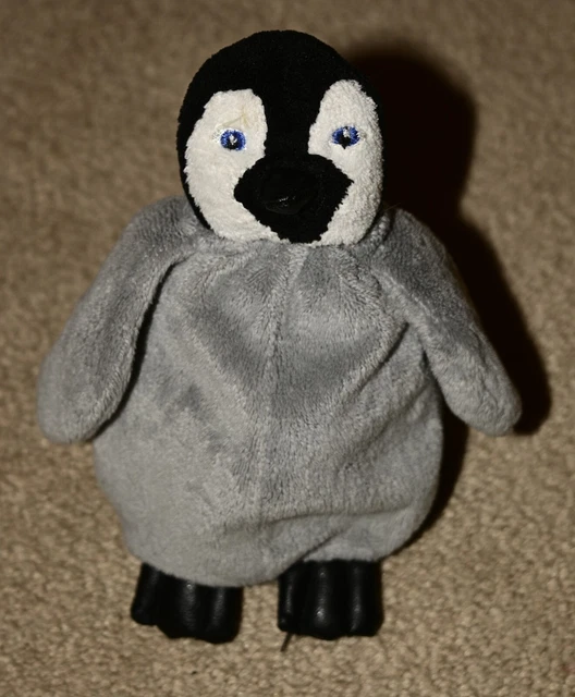 PERSIL HAPPY FEET Penguin Chick Mumble Reversible Egg Soft Toy Teddy