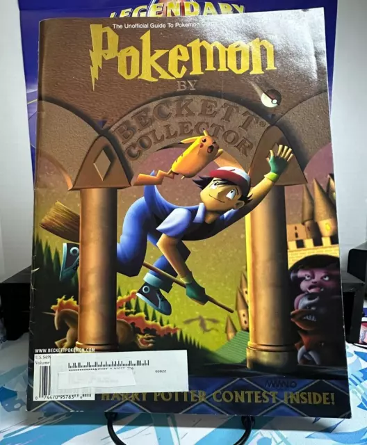 Beckett Pokemon Collector Magazine Volume 3 Number 12 #28 Dec 2001 Harry Potter