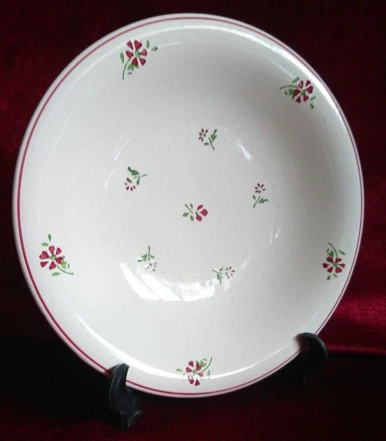 Vintage Plat Creux Faïencerie NIDERVILLER France Modèle MADRID