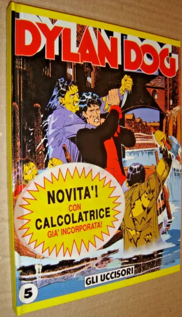 Quaderno Ad Anelli Dylan Dog N.5 Con Calcolatrice - Auguri Mondadori 1992