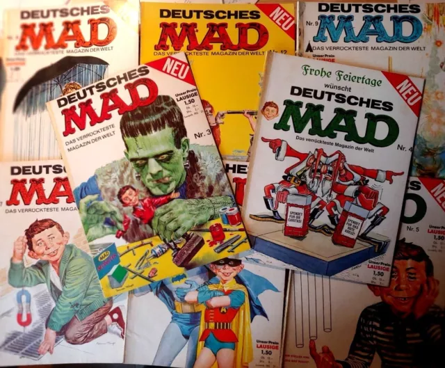 Das Deutsche MAD & MONSTER OF MAD Comic zum raussuchen Nr.1 bis Nr.86
