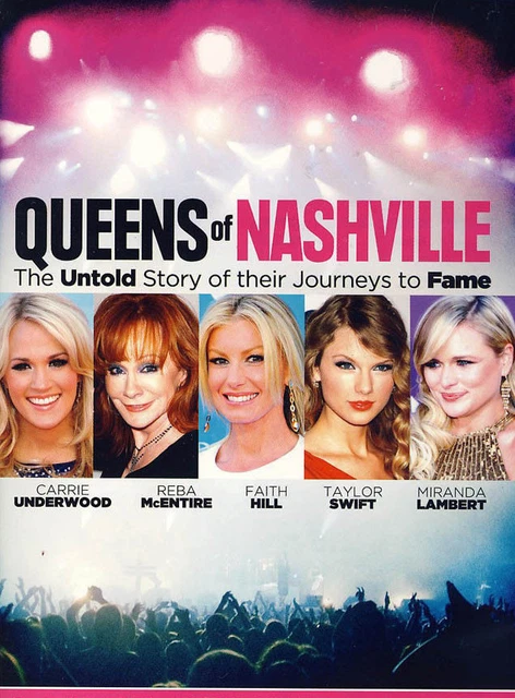 NEW Queens of Nashville (DVD CARRIE UNDERWOOD FAITH HILL TAYLOR SWIFT MOVIE